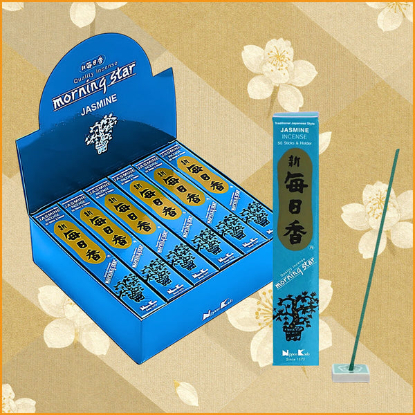 Japanische Räucherstäbchen Jasmin – Morning Star Duftstäbchen Japan