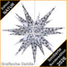 HERRNHUTER Stern EDITION NATUR 2026 - Grafische Dahlie - SONDEREDITION - 60 cm