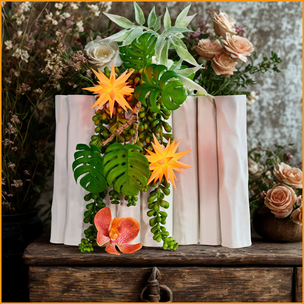 Herrnhuter Sterne Sonderedition 2026 apricot – 8 cm – Dekoration Vorschlag