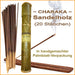 SANDELHOLZ Räucherstäbchen - natürliche Geschenkverpackung - CHARAKA Serie