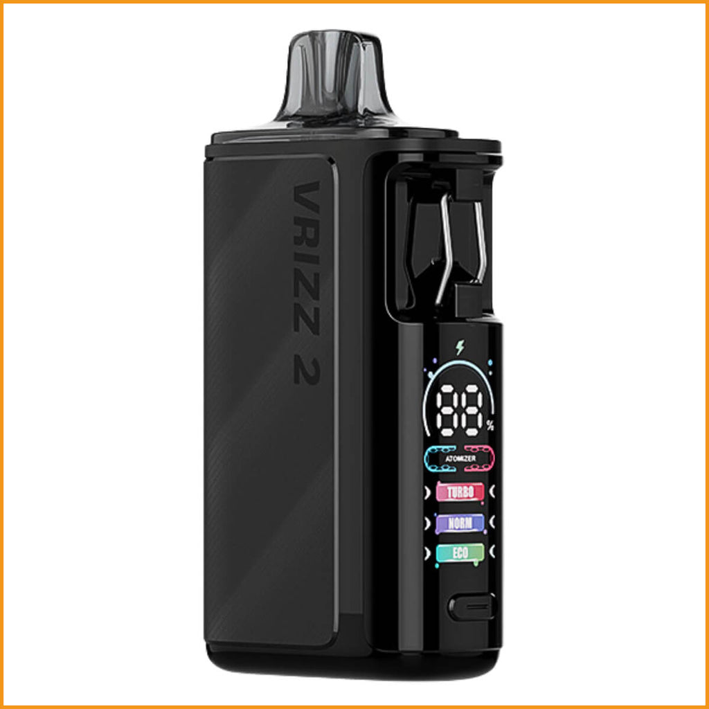 Voopoo Vrizz 2 Pod Kit in onyx‑black – kompaktes 15‑ml E‑Zigaretten‑Pod‑System im SONNENKOPP Showroom Dessau